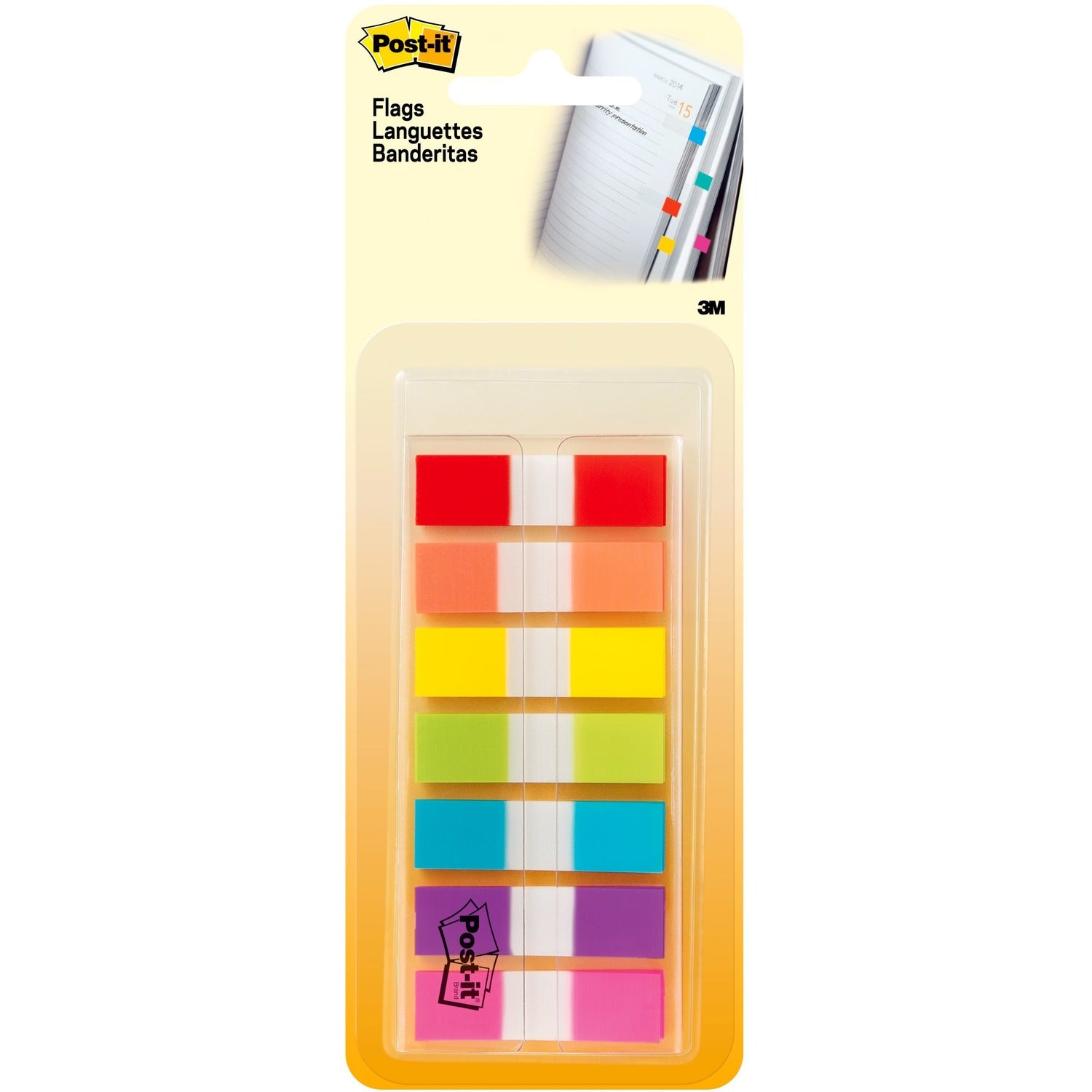 Post-it® Flags in On-the-Go Dispenser, 1 Pack