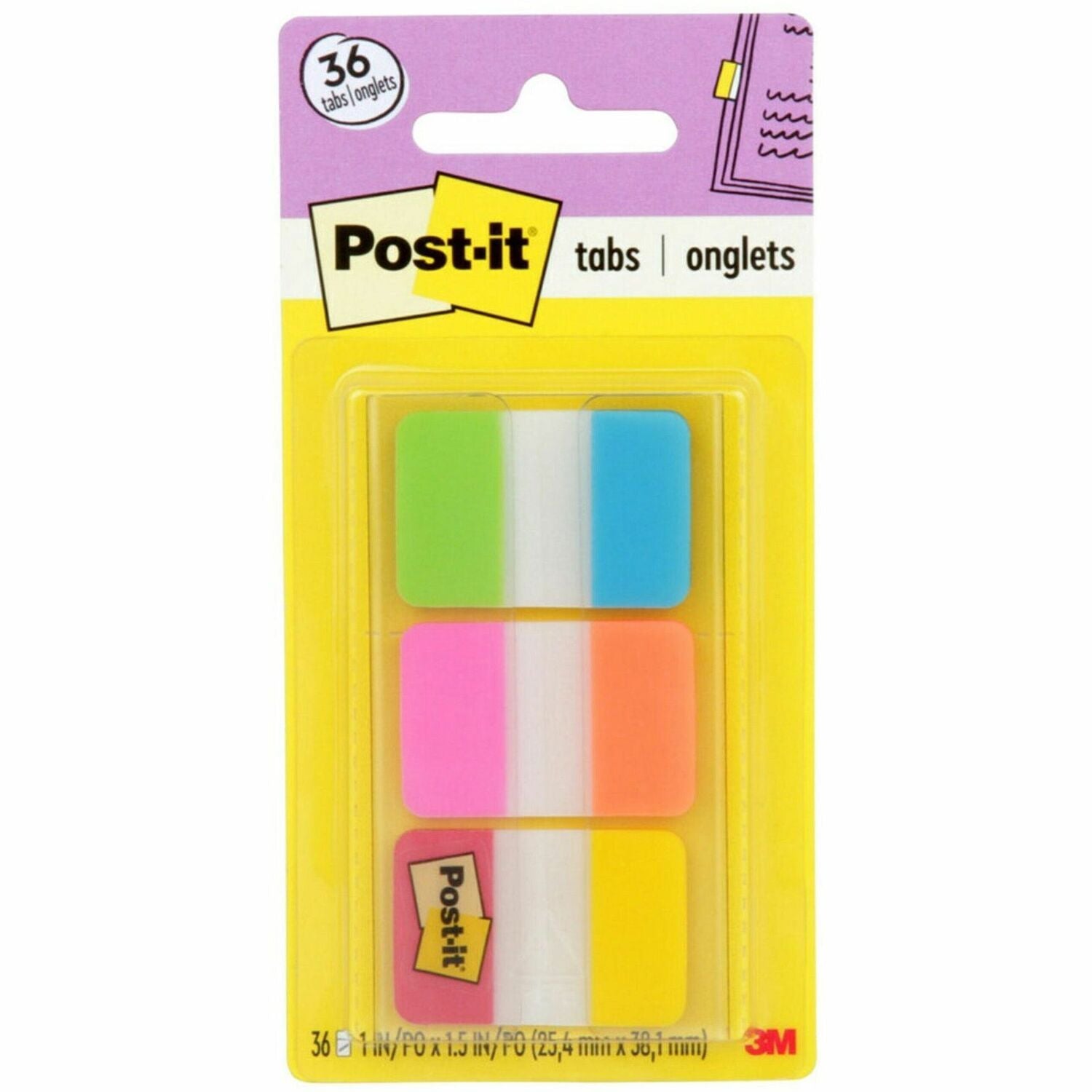Post-it® Alternating Tabs, 1 Pack