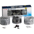 Officemate Clip Value Pack, Silver, 1040 / Box, OIC97300