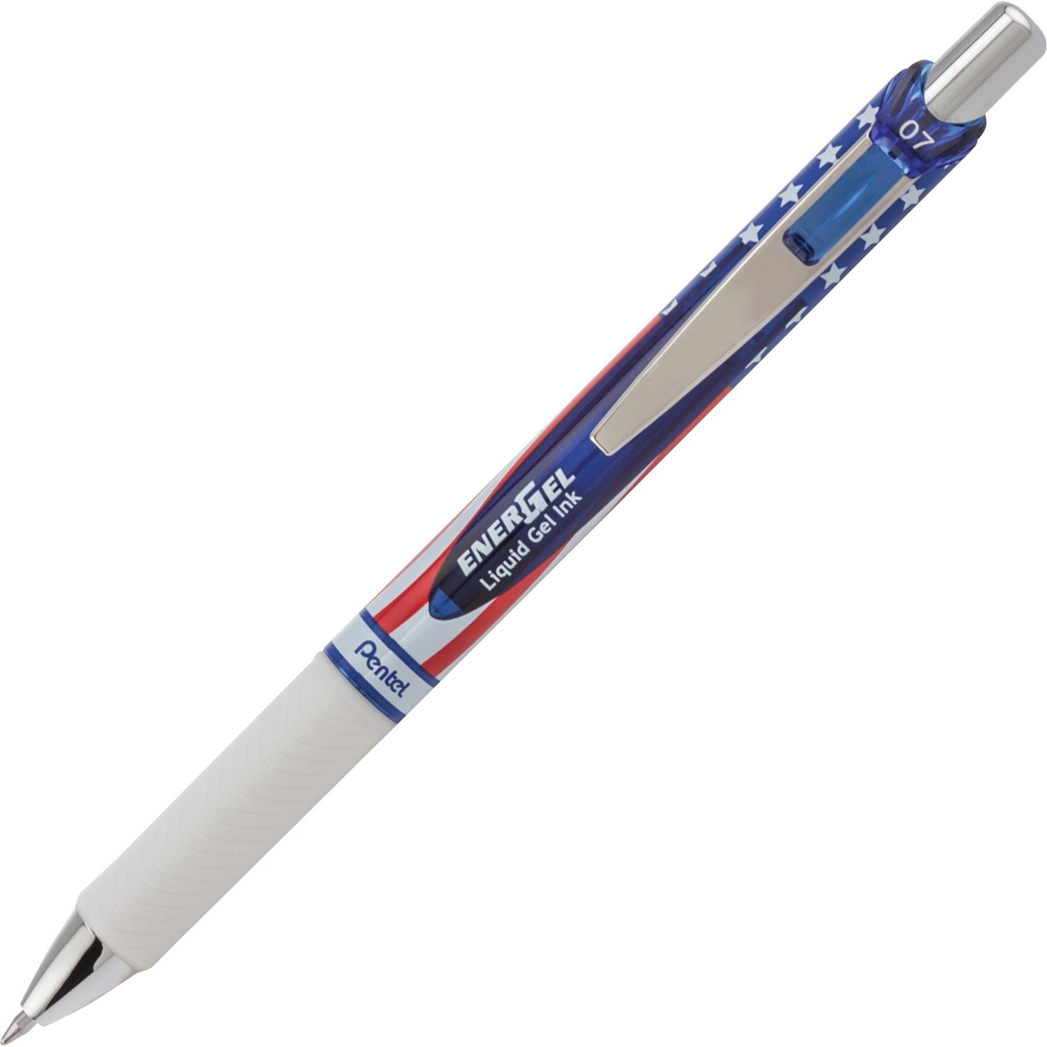 EnerGel Stars & Stripes Liquid Gel Pen, 1 Dozen