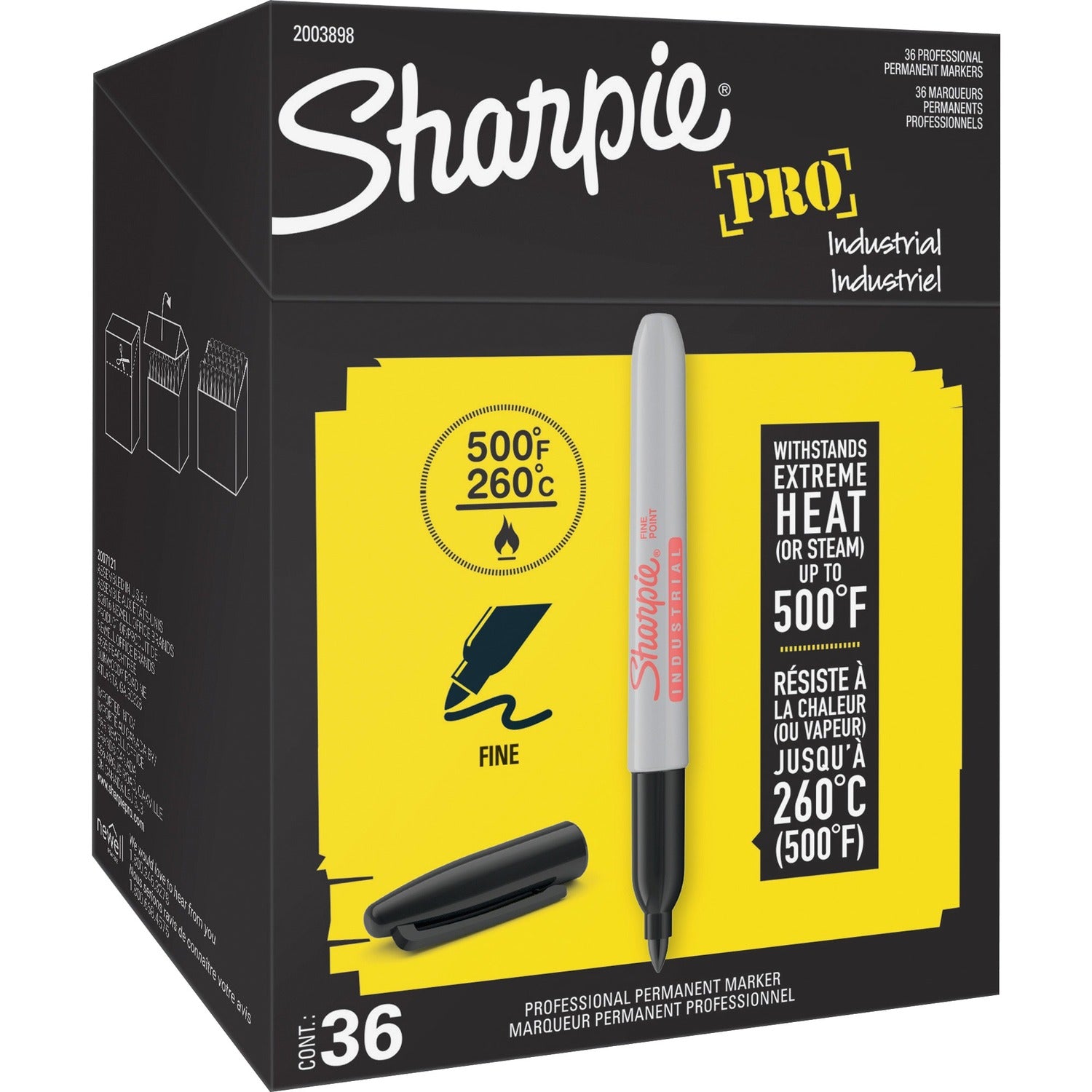 Sharpie Industrial Permanent Markers, 1 Pack