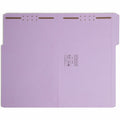 Smead 1/3 Tab Cut Legal Recycled Fastener Folder, Lavender, 8 1/2" Width x 14" Length, 50 / Box, SMD17440