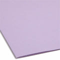 Smead 1/3 Tab Cut Legal Recycled Fastener Folder, Lavender, 8 1/2" Width x 14" Length, 50 / Box, SMD17440
