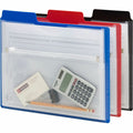 Smead 1/3 Tab Cut Letter Organizer Folder, Black, 8 1/2" Width x 11" Length, 3 / Pack, SMD89614