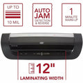 ACCO GBC Fusion 6000L 12" Laminator, Black, GBC1703097