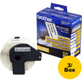 Brother Standard Address Paper Labels, White, 3 / Box, BRTDK1201BX