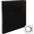 Business Source Round-ring View Binder, Black, 8 1/2" Width x 11" Length, 4 / Bundle, BSN09950BD