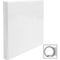 Business Source Round-ring View Binder, White, 8 1/2" Width x 11" Length, 4 / Bundle, BSN09951BD