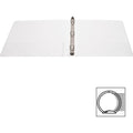 Business Source Round-ring View Binder, White, 8 1/2" Width x 11" Length, 4 / Bundle, BSN09951BD