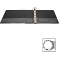 Business Source Round-ring View Binder, Black, 8 1/2" Width x 11" Length, 4 / Bundle, BSN09956BD