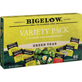 Bigelow Tea Assorted Flavor Tray Pack Green Tea Bag, 6 / Carton, BTC30568CT