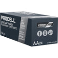 Duracell Procell by Alkaline AA Battery Boxes of 24, Black, 6 / Carton, DURPC1500BKDCT