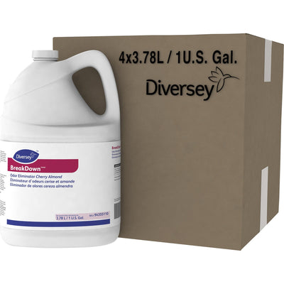 Diversey BreakDown Odor Eliminator, Red, 4 / Carton, DVO94355110CT