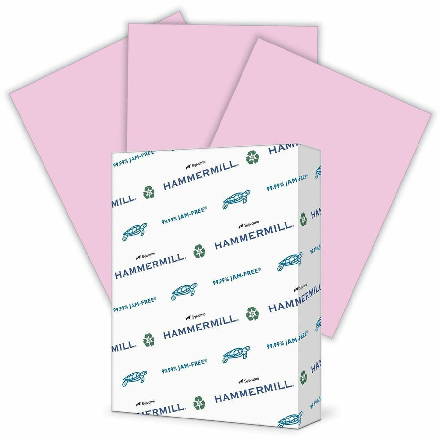Hammermill Colors Recycled Copy Paper - Lilac, Paper for Copy, 8.5" x 11", 20 lb, Acid-free, 10 / Carton, HAM102269CT