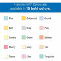 International Paper Company Hammermill Colors Recycled Copy Paper - Salmon, 8 1/2" x 11", 10 / Carton, HAM103119CT