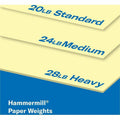 International Paper Company Hammermill Colors Recycled Copy Paper - Canary, 8 1/2" x 11", 10 / Carton, HAM103341CT
