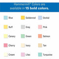 International Paper Company Hammermill Colors Recycled Copy Paper - Green, 8 1/2" x 11", 10 / Carton, HAM103366CT