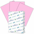 International Paper Company Hammermill Colors Recycled Copy Paper - Pink, 8 1/2" x 11", 10 / Carton, HAM103382CT