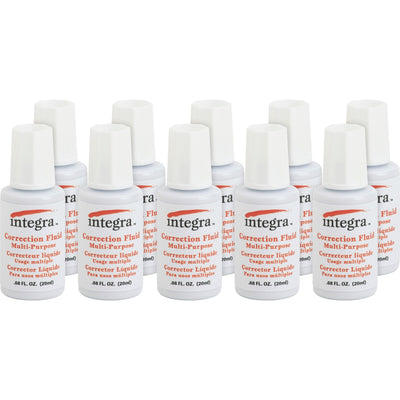 Integra Multipurpose Correction Fluid, 10 / Box, ITA01539BX