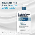 Johnson & Johnson Consumer . Lubriderm Daily Moisture Lotion Fragrance-Free, 12 / Carton, JOJ48323CT