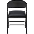 Lorell Padded Folding Chairs, 4 / Carton, LLR62532