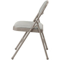 Lorell Padded Folding Chairs, 1 Carton, LLR62533