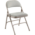 Lorell Padded Folding Chairs, 1 Carton, LLR62533