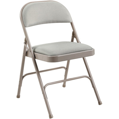 Lorell Padded Folding Chairs, 1 Carton, LLR62533
