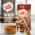 Nestle Professional Coffee mate Vanilla Caramel Nondairy Liquid Creamer Singles, 4 / Carton, NES79129CT
