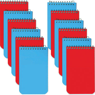 Dominion Blueline Rediform Wirebound Memo Notebooks, 3" x 5", 12 / Box, RED31120BX