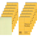 Dominion Blueline Rediform Steno Notebooks, 6" x 9", 12 / Pack, RED36746PK