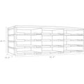 ERA Group Storex 12-compartment Organizer, Gray, STX61431U01C