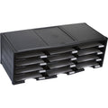 ERA Group Storex 12-compartment Organizer, Black, STX61432U01C