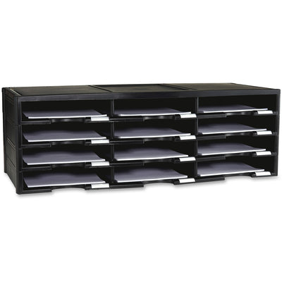 ERA Storex 12-compartment Organizer, Black, STX61432U01C