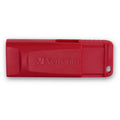 Verbatim America Store 'n' Go USB Flash Drives, Red, 4 / Carton, VER96317CT