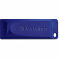 Verbatim America 8GB USB Flash Drives, Blue, 4 / Carton, VER97088CT