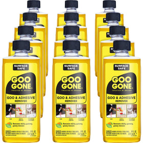 Weiman Goo Gone Gum/Glue Remover, Orange, 12 / Carton, WMN2087CT