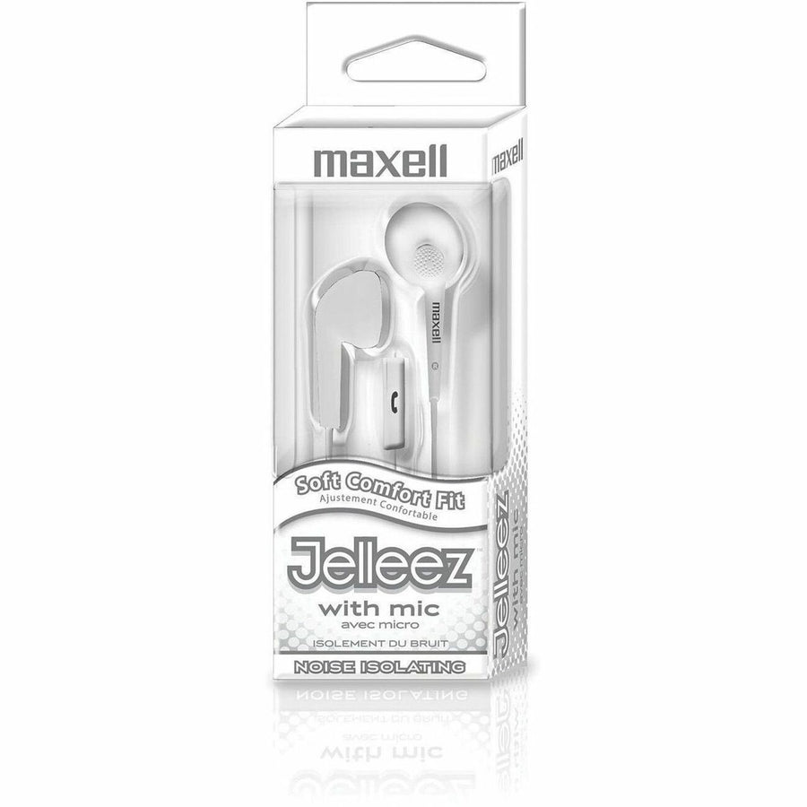 Maxell Jelleez JELM-WH Earset, White, MAX199728