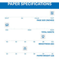 Sylvamo Hammermill Premium Laser Print Paper -, White, 11" x 17", 500 / Pack, HAM104620