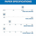 International Paper Company Hammermill Copy Plus Paper - White, 8 1/2" x 14", 500 / Pack, HAM10501-5