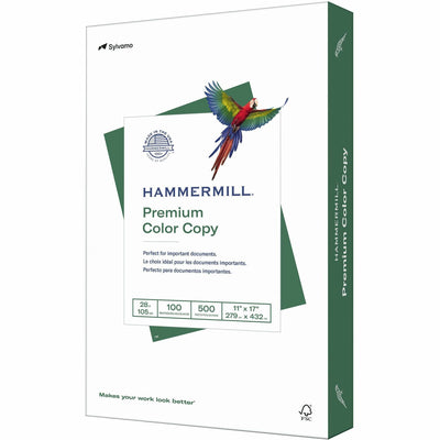 Sylvamo Hammermill Premium Color Copy Paper -, White, 11" x 17", 500 / Pack, HAM102541
