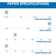 Hammermill Copy Plus Paper - White, 1 RM