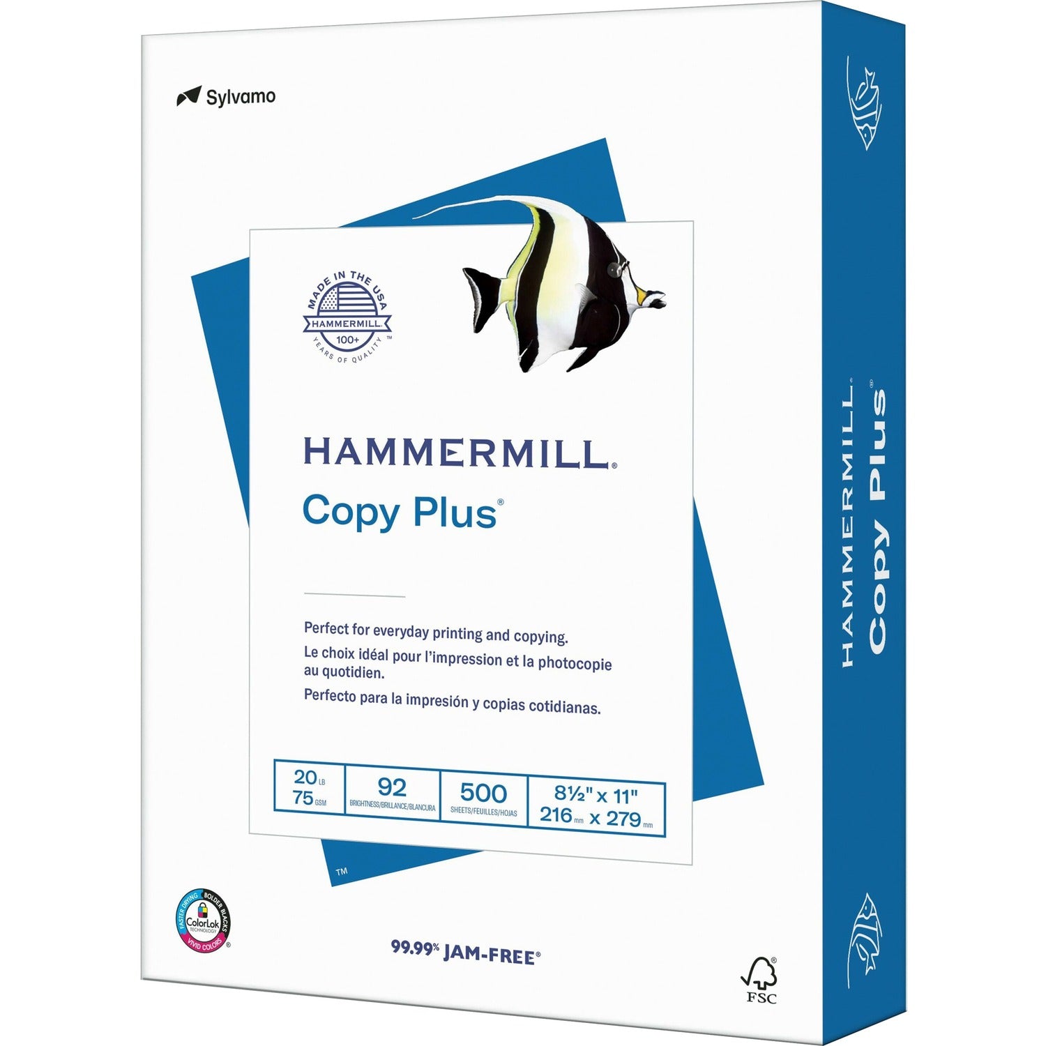 Hammermill Copy Plus Paper - White, 1 RM