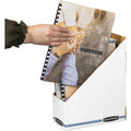 Fellowes Bankers Box Stor/File Magazine Files - Letter, White, FEL00723