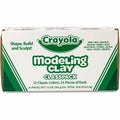 Crayola 12-Color Modeling Clay Classpack, Brown, 1 Box, CYO230288