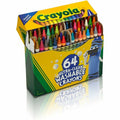 Crayola Washable Crayons, Assorted, 64 / Pack, CYO523287