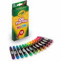 Crayola Oil Pastels, Neon, 1 Set, CYO524613