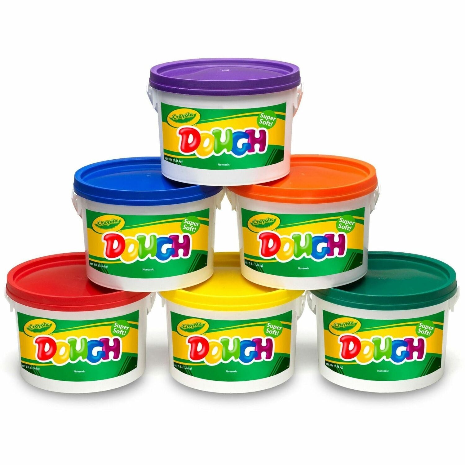 Crayola Super Soft Dough, 1 Carton