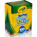 Crayola Super Tips Washable Markers, 1 Set, CYO585100
