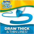 Crayola Super Tips Washable Markers, 1 Set, CYO585100